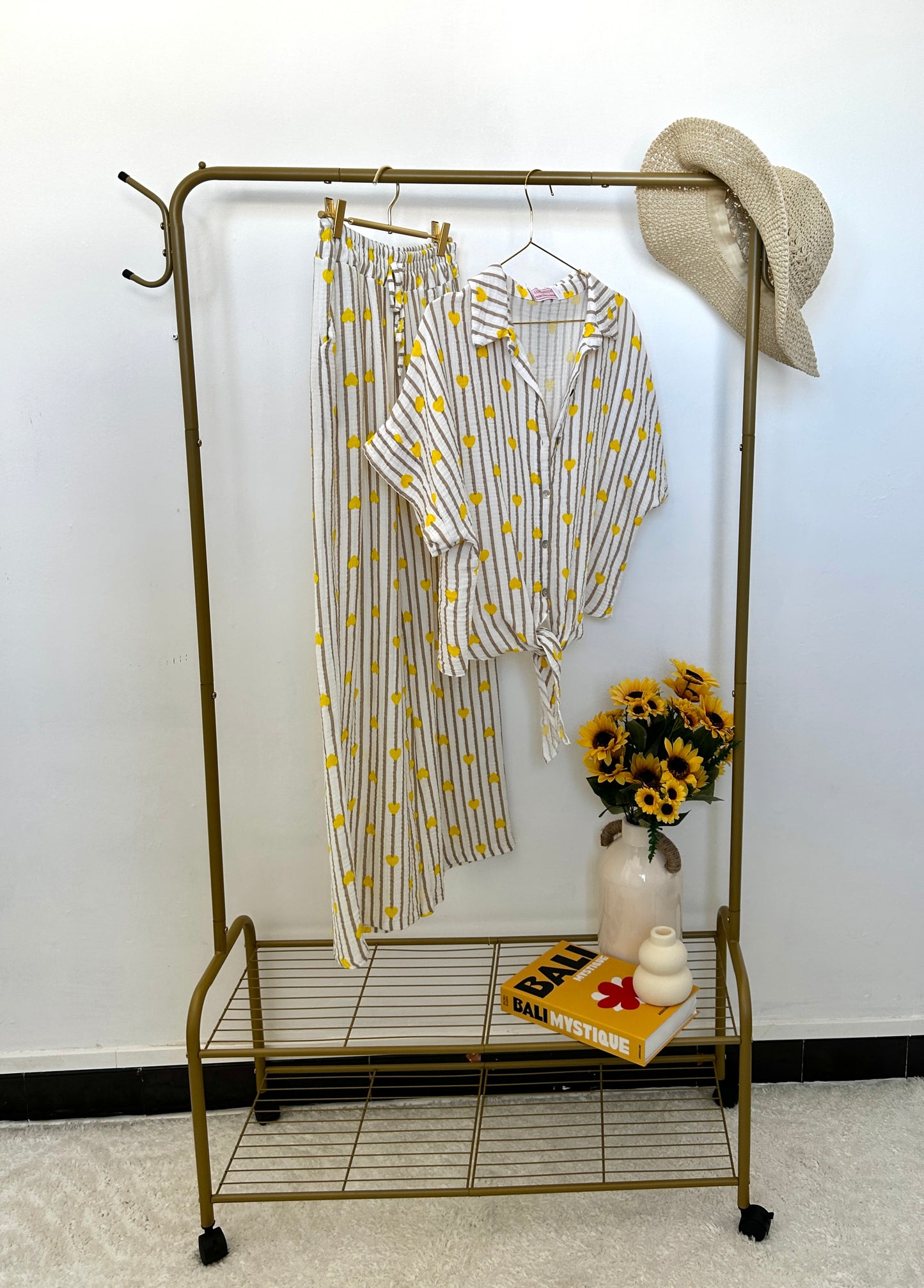 Pantalon NORA jaune
