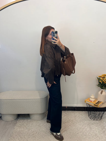 Veste TERRY Chocolat