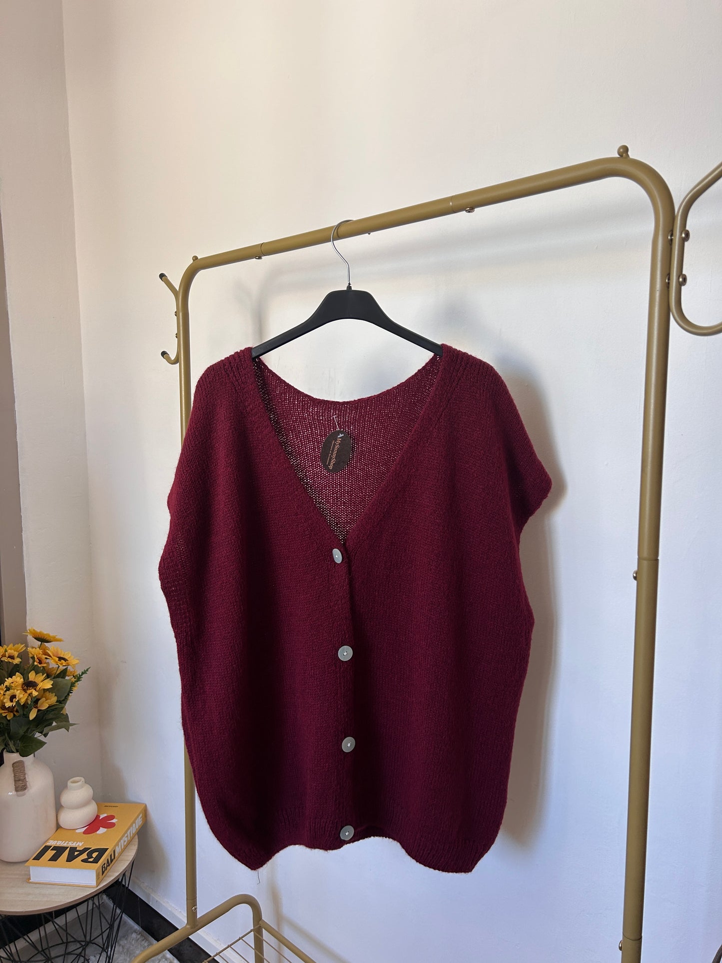 Gilet LAURA Bordeaux