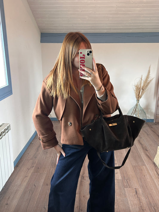 Manteau BELLY Chocolat