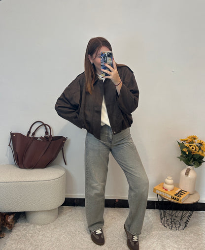 Veste TERRY Chocolat