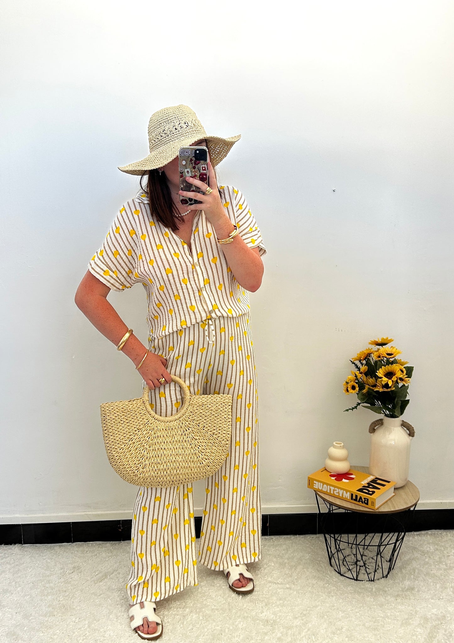 Pantalon NORA jaune