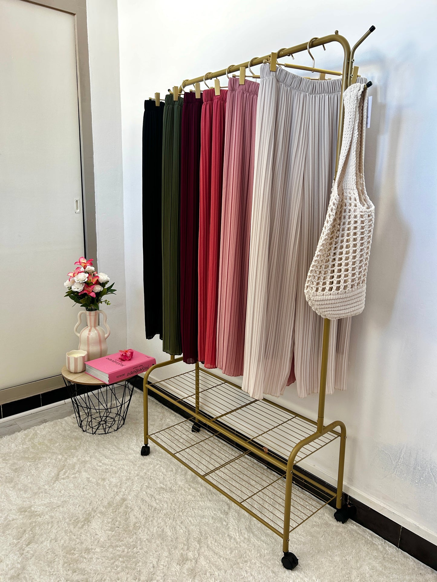 Pantalon MIA rose saumon