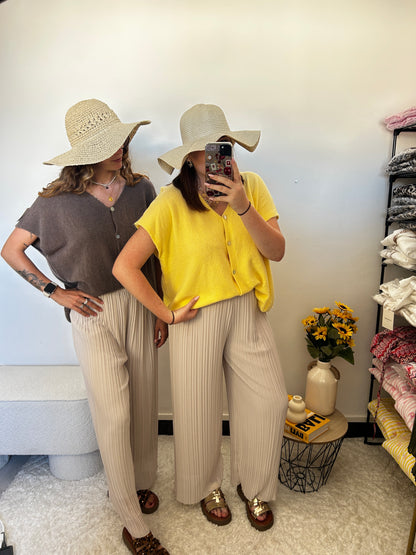 Gilet CHLOE Jaune