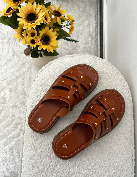 Sandale NORA Camel