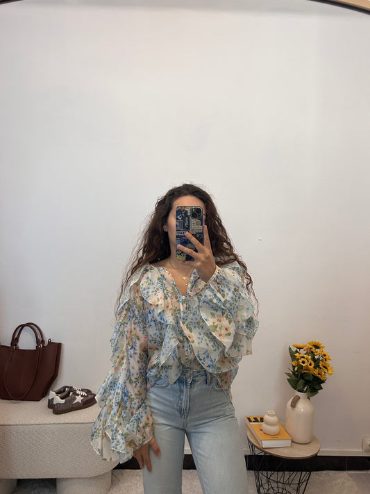 Blouse EMMA bleu