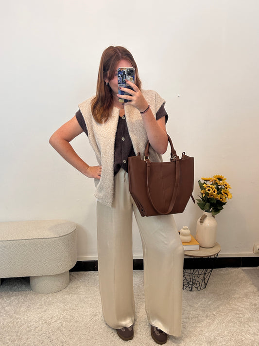 Pantalon EMY Beige