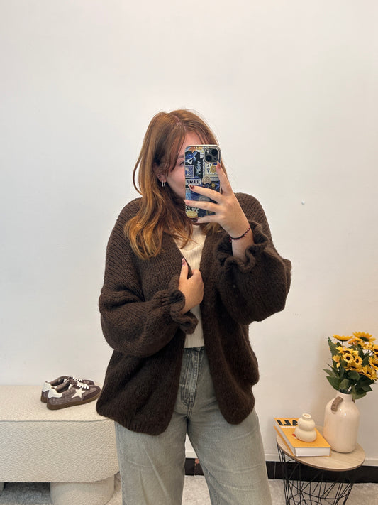 Gilet GWEN Chocolat