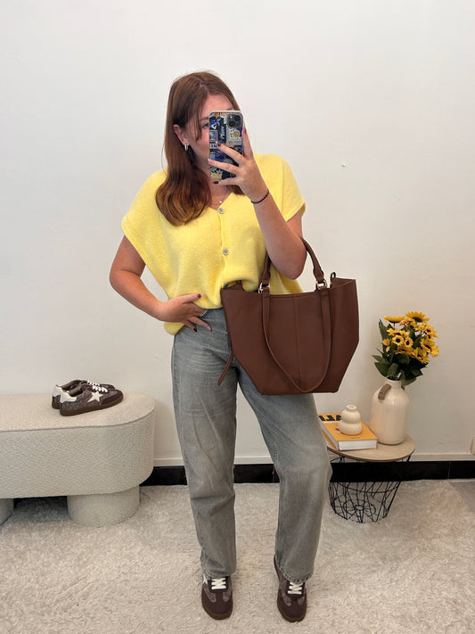 Gilet Chloe Jaune